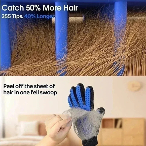 Easy Remover Pet Hair Groomer 1 Glove BRAND NEW - Picture 3 of 6